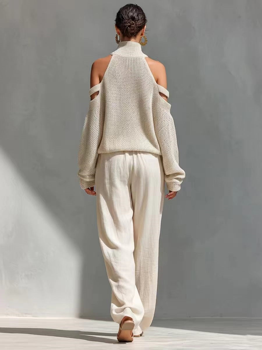 Women’s Knit Matching Two-Piece Set