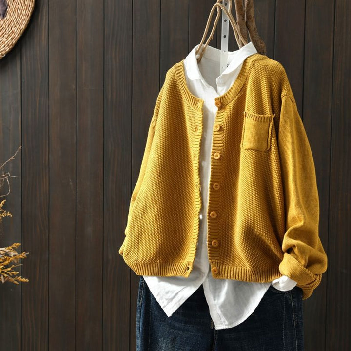 Women’s Cozy Knit Long Sleeve Cardigan