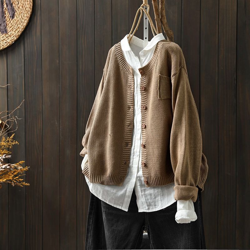 Women’s Cozy Knit Long Sleeve Cardigan