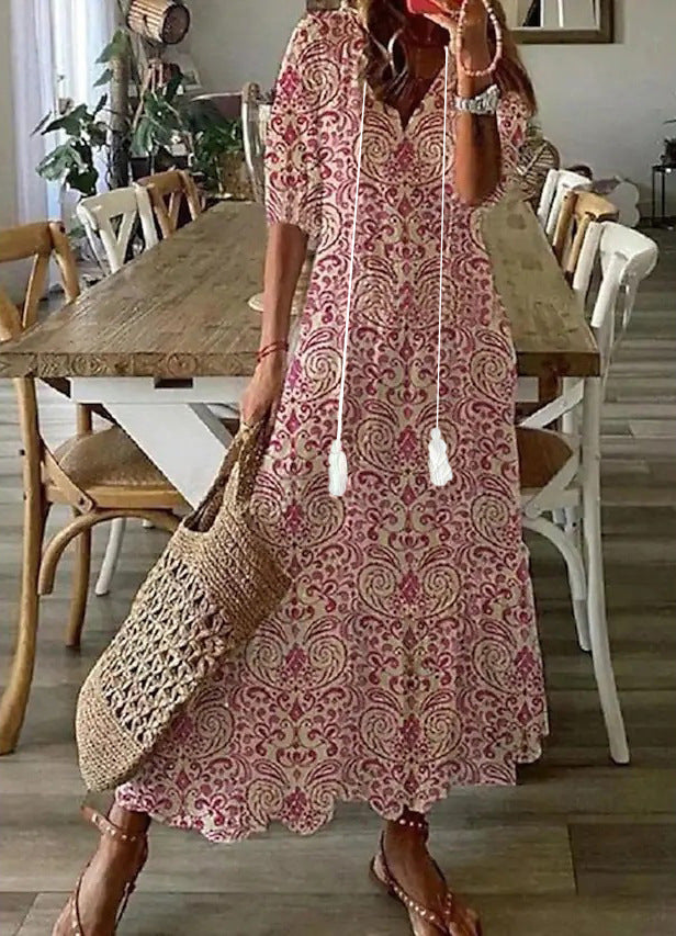 Women’s Boho Summer Maxi Dress