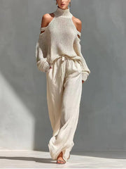 Women’s Knit Matching Two-Piece Set