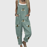 Women’s Casual Printed Jumpsuit