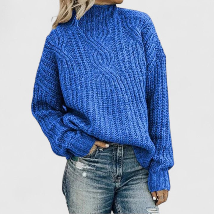 Women’s Cable Knit Pullover Sweater