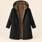 Women’s Sherpa Lined Hooded Winter Coat