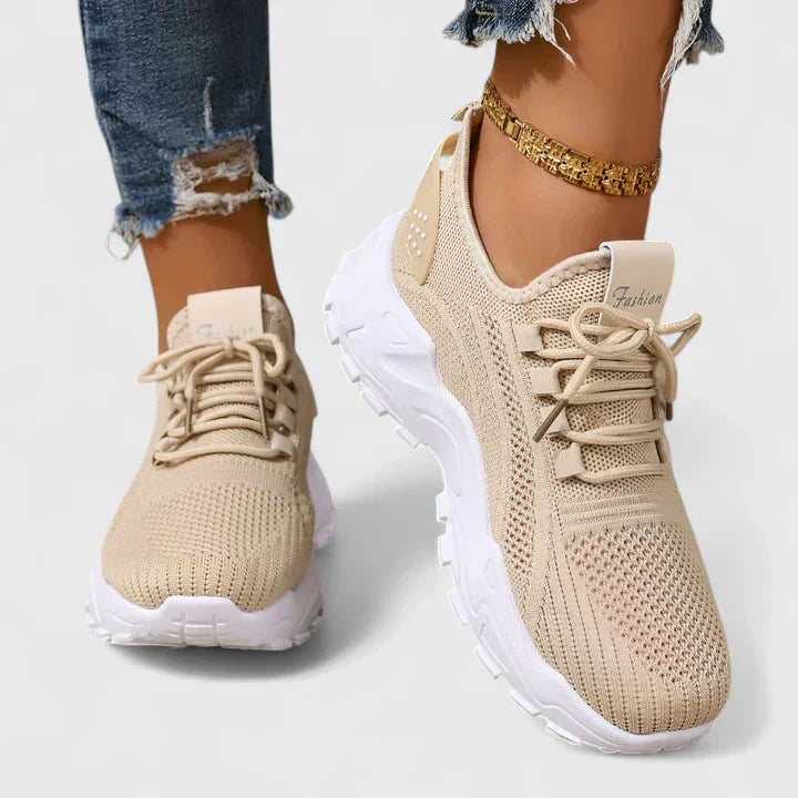 Women’s Lightweight Cushioned Arch Support Walking Sneakers
