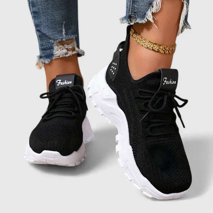 Women’s Lightweight Cushioned Arch Support Walking Sneakers