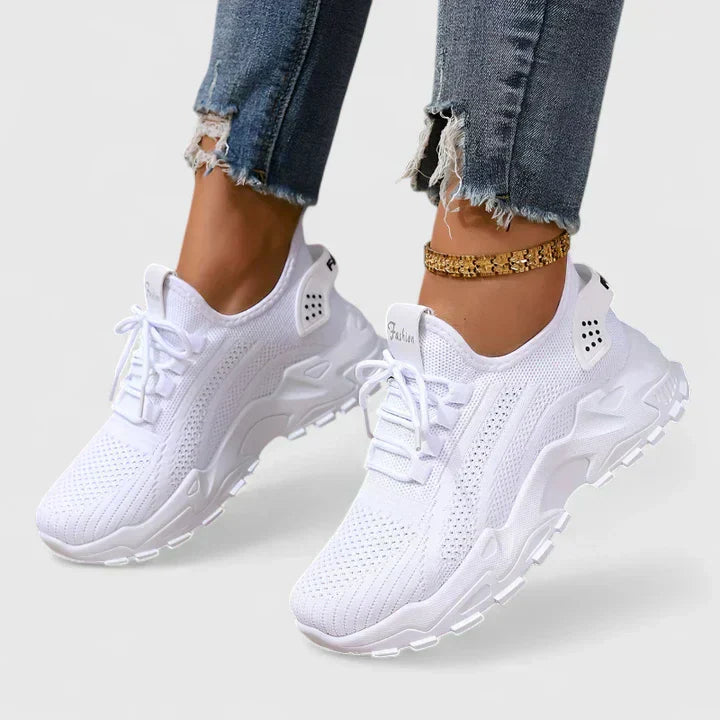 Women’s Lightweight Cushioned Arch Support Walking Sneakers
