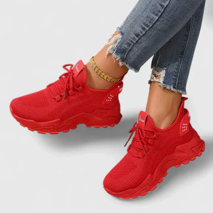 Women’s Lightweight Cushioned Arch Support Walking Sneakers