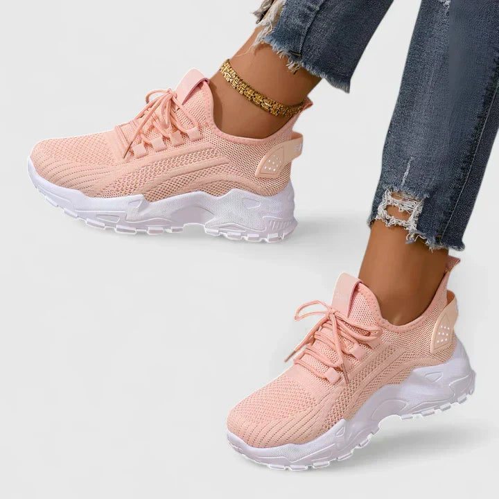 Women’s Lightweight Cushioned Arch Support Walking Sneakers