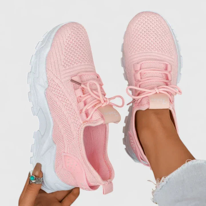 Women’s Lightweight Cushioned Arch Support Walking Sneakers