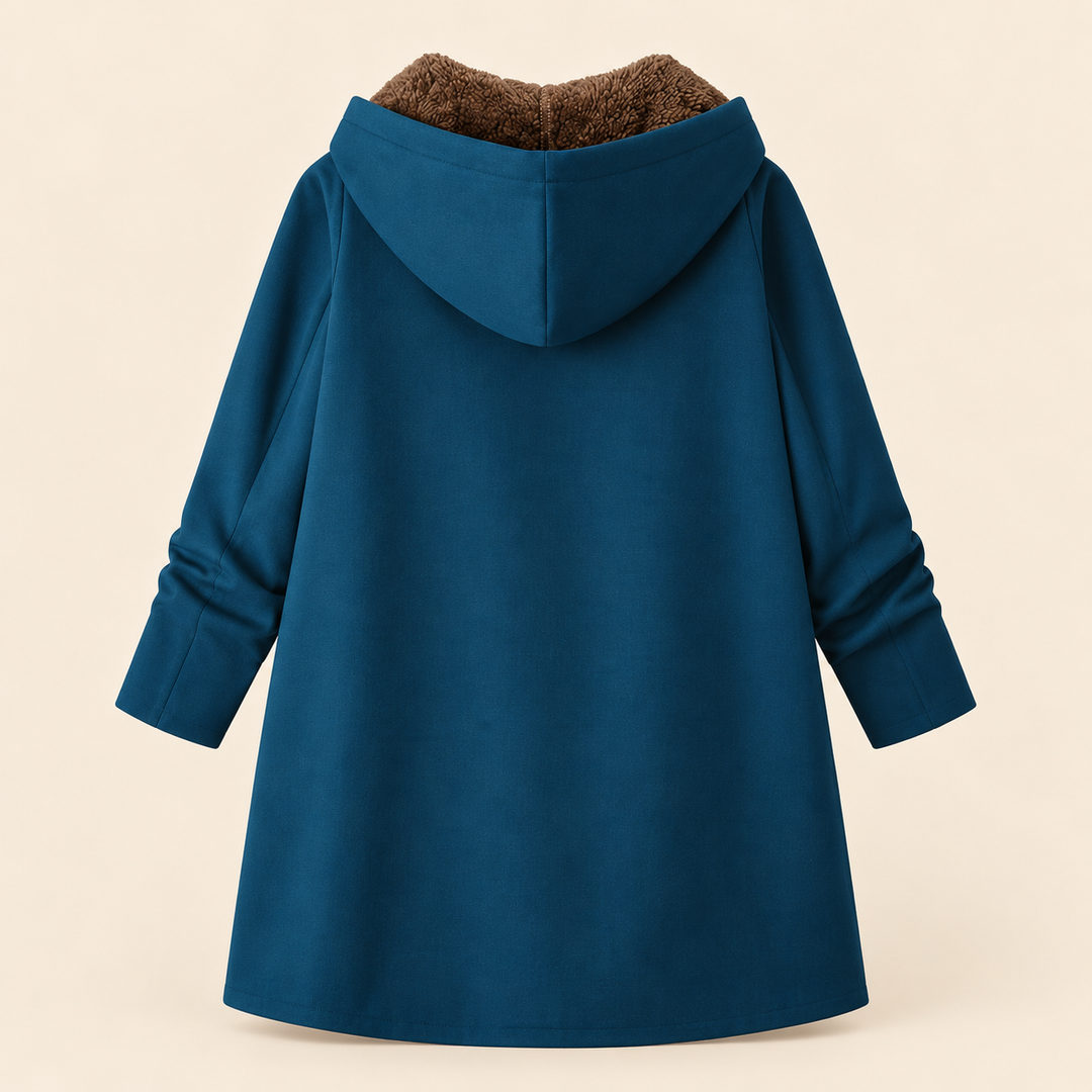 Women’s Sherpa Lined Hooded Winter Coat