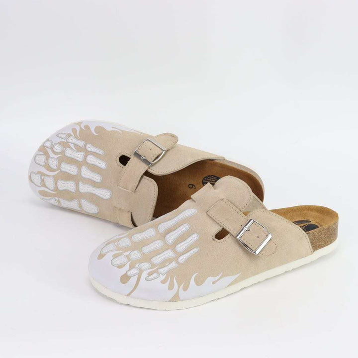 Skeleton Halloween Slip On Clogs