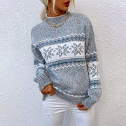 Women’s Icelandic Knit Pullover Sweater