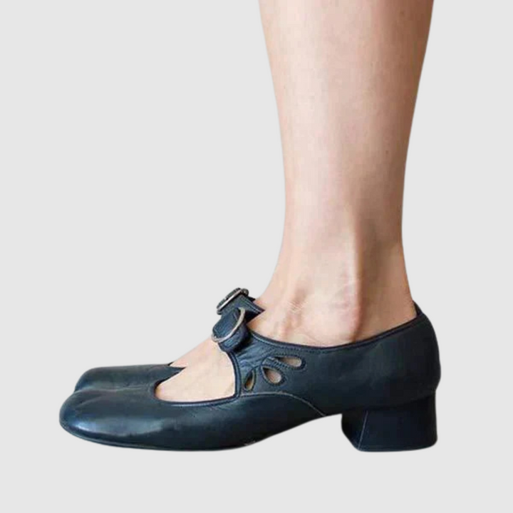 Women’s Round Toe Strap Ballet Flats
