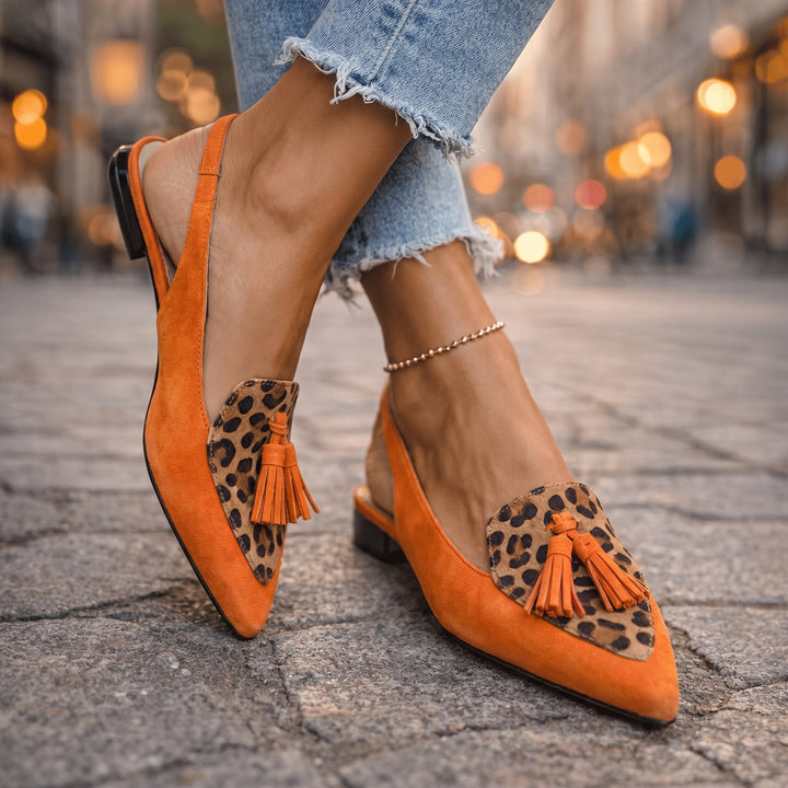 Women’s Strappy Tassel Loafers