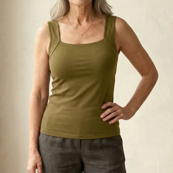 Women’s Built In Bra Support Tank Top