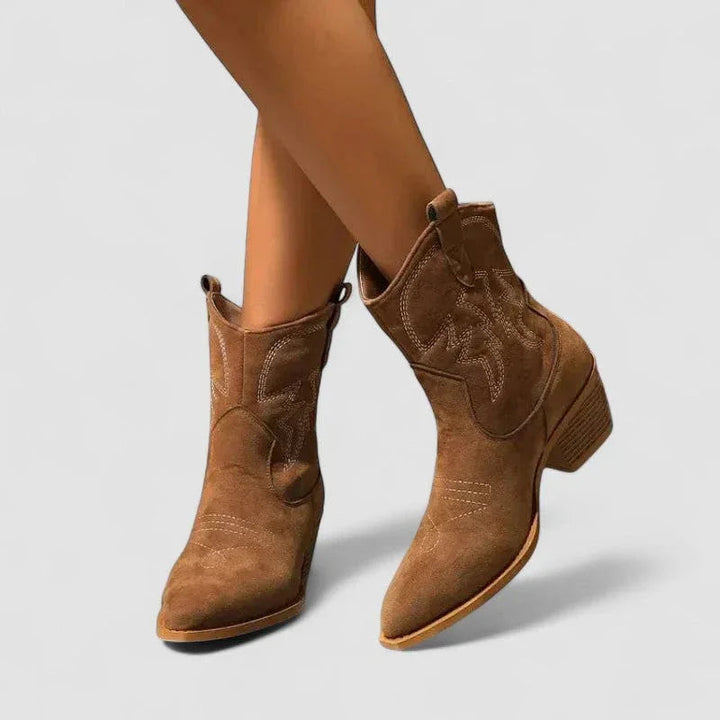 Women’s Pull-On Western Cowboy Boots