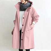 Women’s Hooded Longline Trench Coat