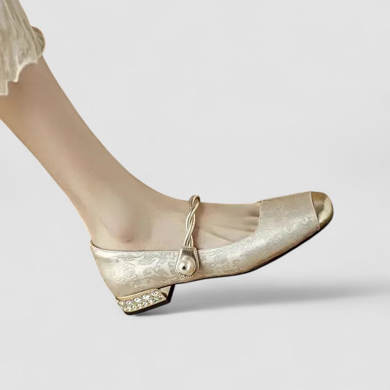 Women’s Cushioned Adjustable Strap Mary Jane Shoes