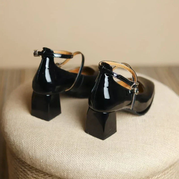 Women’s Ankle Strap Pointed Toe High Heel Pumps
