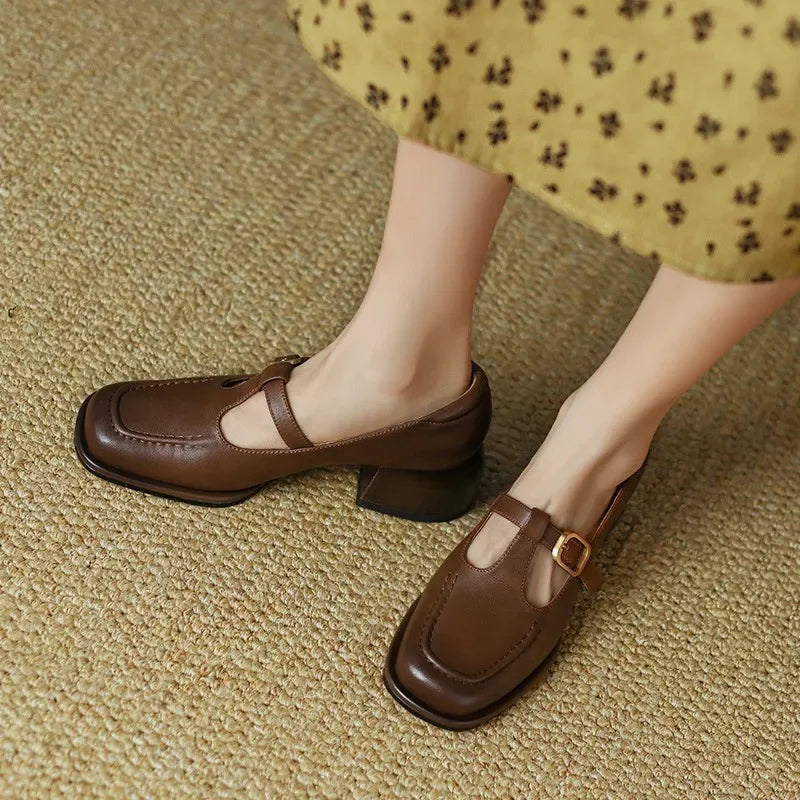 Women’s Classic T-Strap Mary Jane Shoes