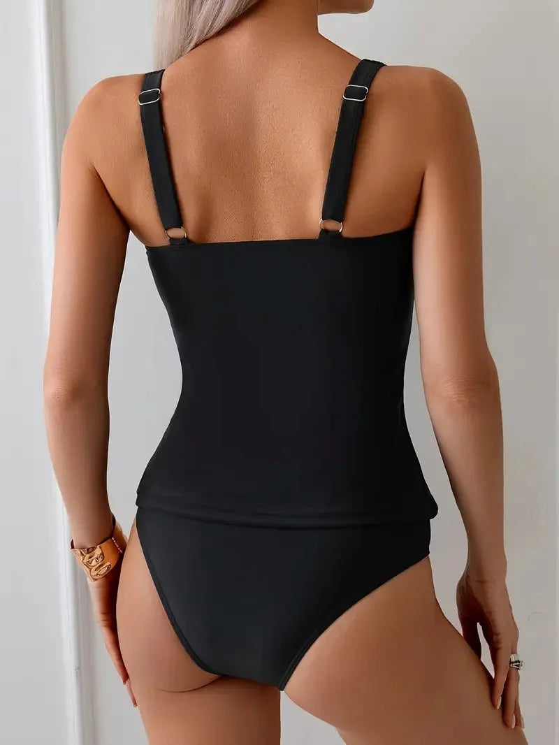 Women’s Two-Piece Tankini Swimsuit