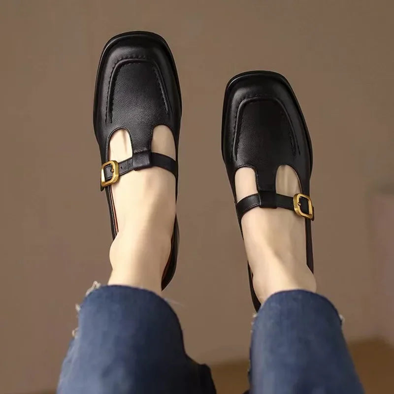 Women’s Classic T-Strap Mary Jane Shoes