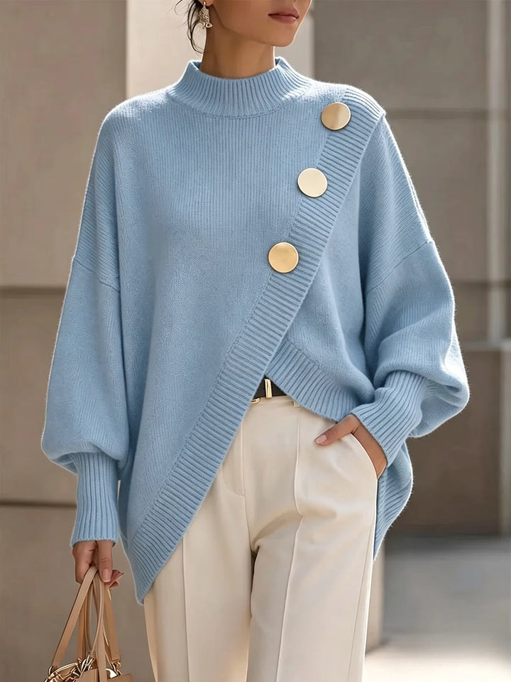 Women’s Button Detail Knit Sweater