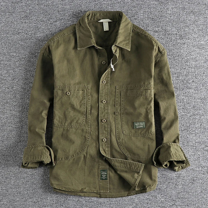 Men’s Long Sleeve Button Down Workwear Shirt