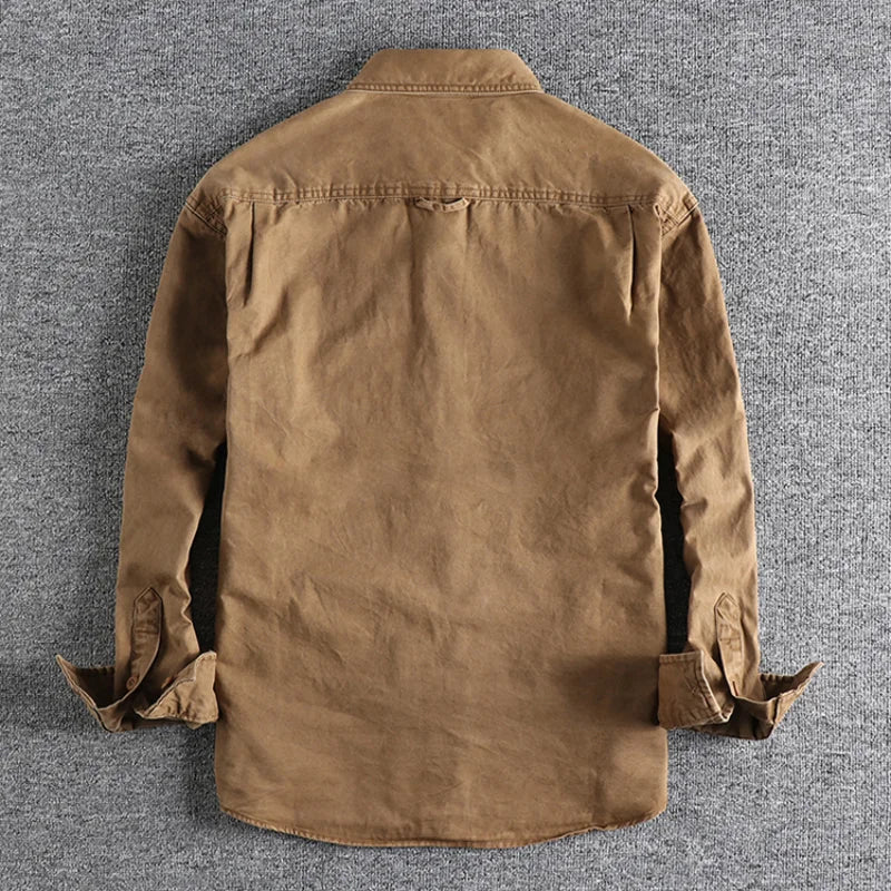 Men’s Long Sleeve Button Down Workwear Shirt