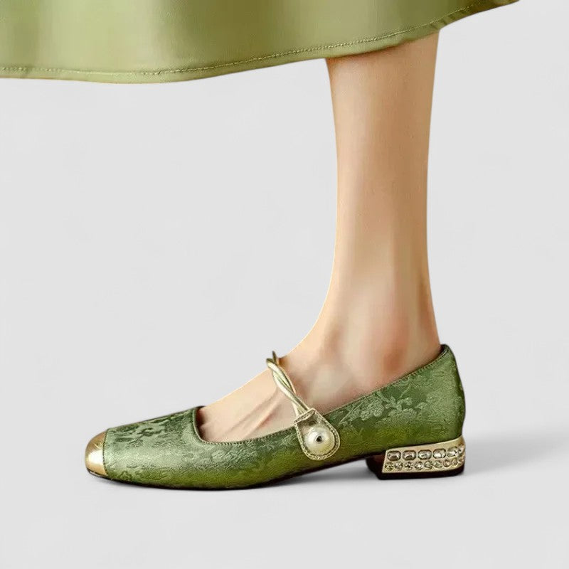Women’s Cushioned Adjustable Strap Mary Jane Shoes