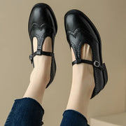 Women’s T-Strap Buckle Mary Jane Shoes