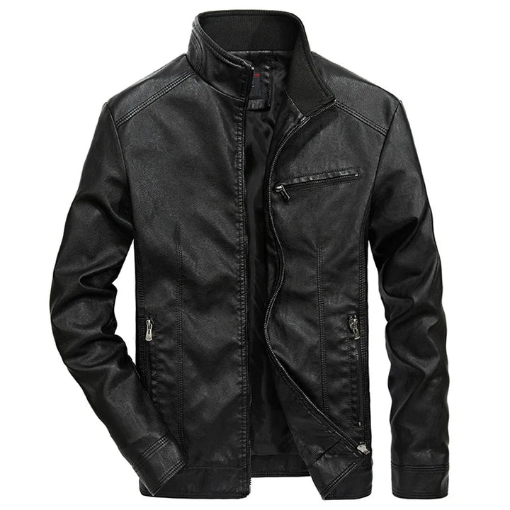 Men’s Casual Zip-Up Moto Jacket