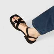Women’s Strappy Open Toe Flat Sandals