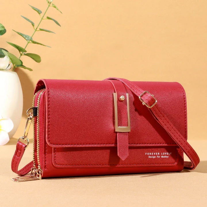 Women’s Compact Phone And Card Holder Crossbody Bag