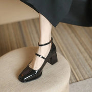 Women’s Ankle Strap Pointed Toe High Heel Pumps