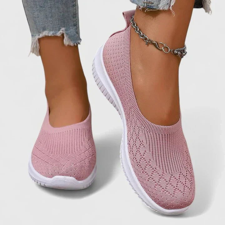 Women’s Comfort Arch Support Slip-On Walking Shoes