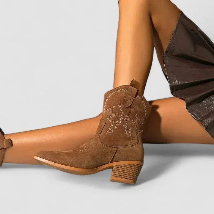 Women’s Pull-On Western Cowboy Boots