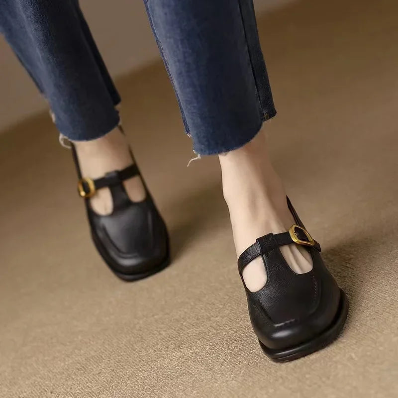 Women’s Classic T-Strap Mary Jane Shoes