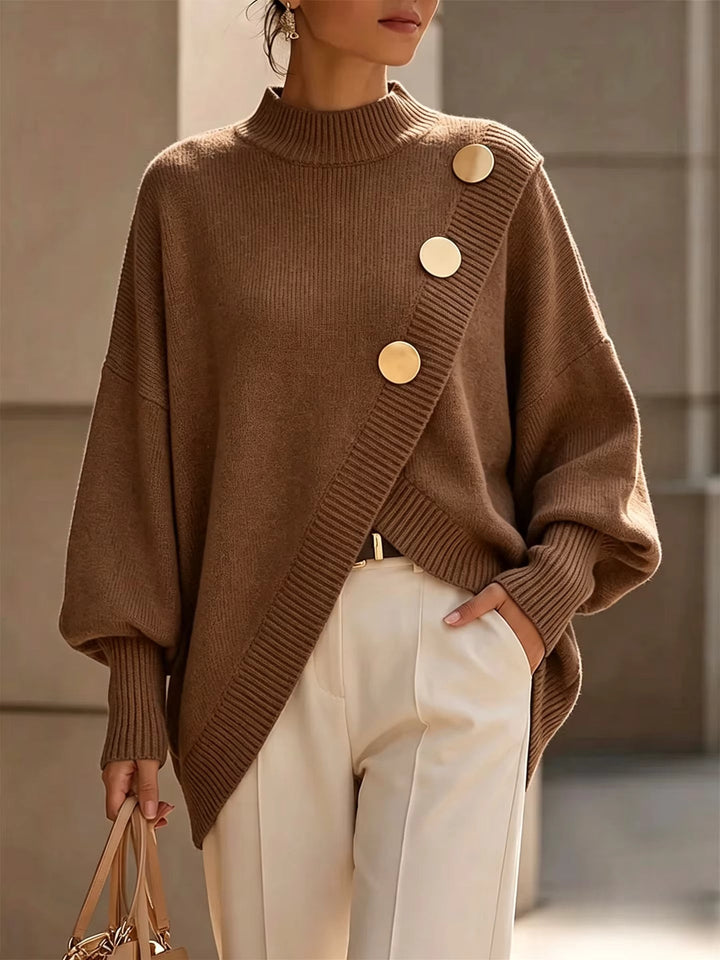 Women’s Button Detail Knit Sweater