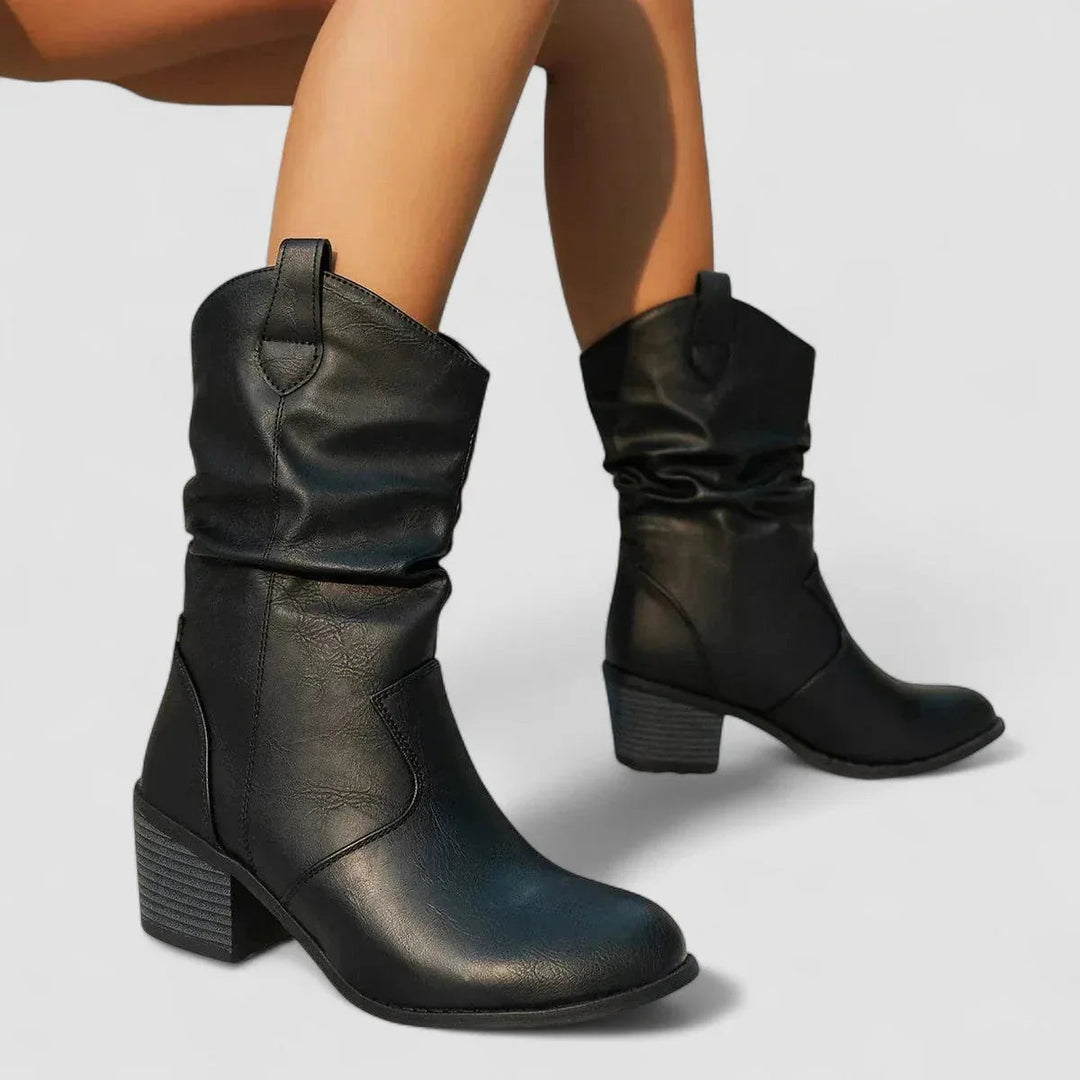 Women’s Comfort Cushioned Low Heel Ankle Boots