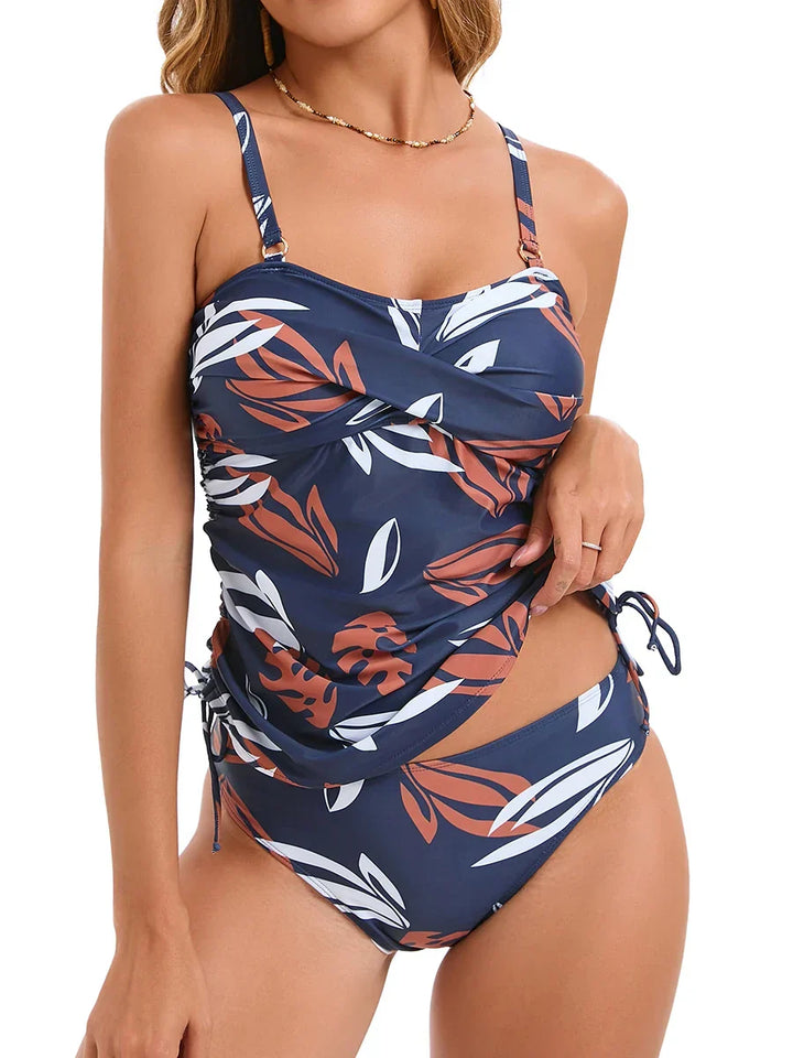 Women’s Two-Piece Tankini Swimsuit Set
