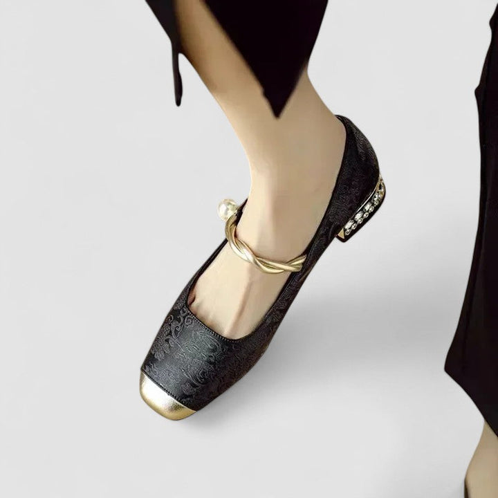 Women’s Cushioned Adjustable Strap Mary Jane Shoes