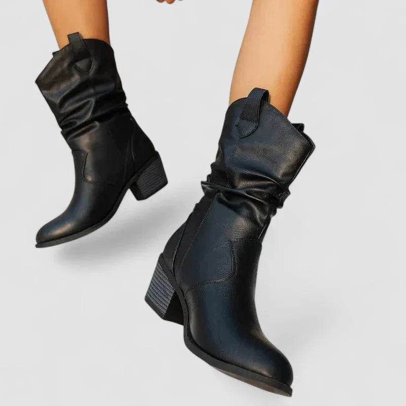 Women’s Comfort Cushioned Low Heel Ankle Boots