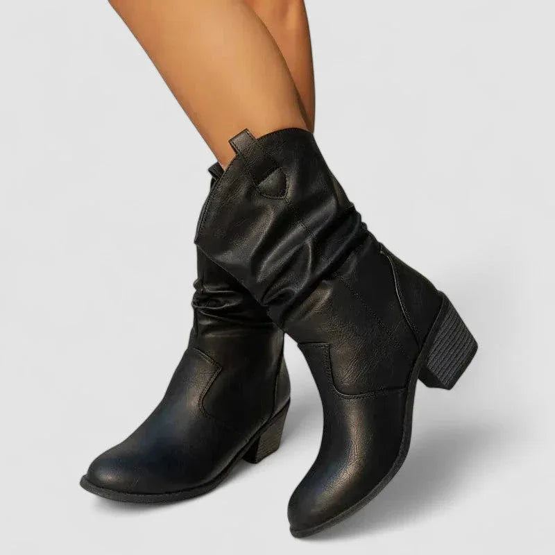 Women’s Comfort Cushioned Low Heel Ankle Boots