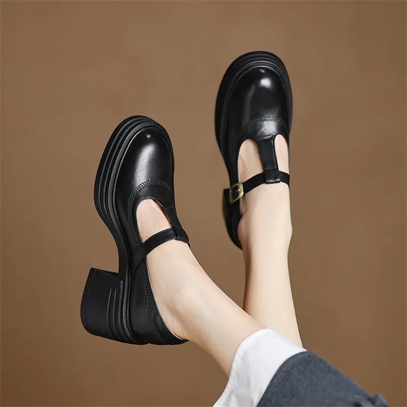 Women’s Chunky Heel Dress Pumps
