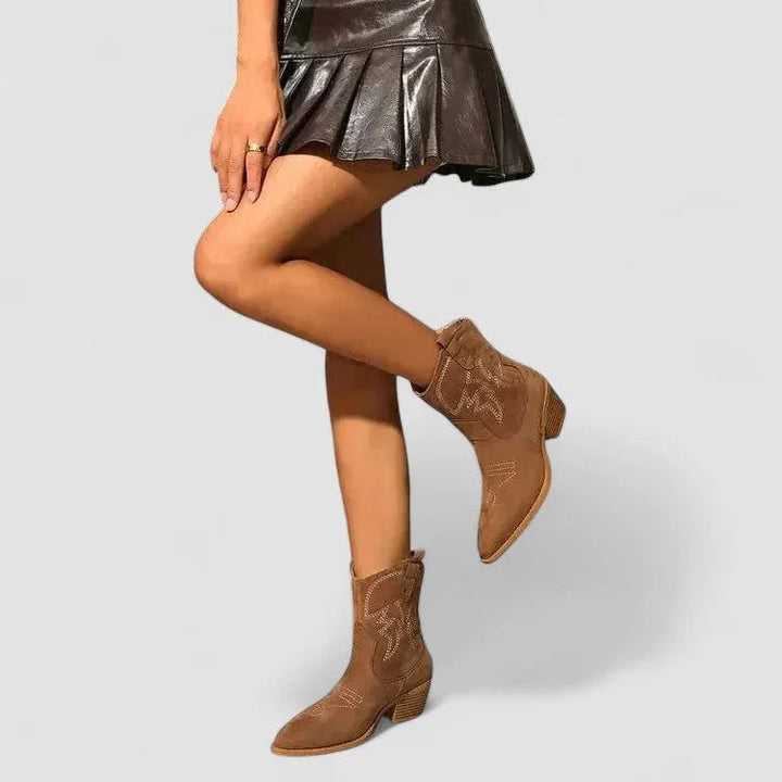 Women’s Pull-On Western Cowboy Boots