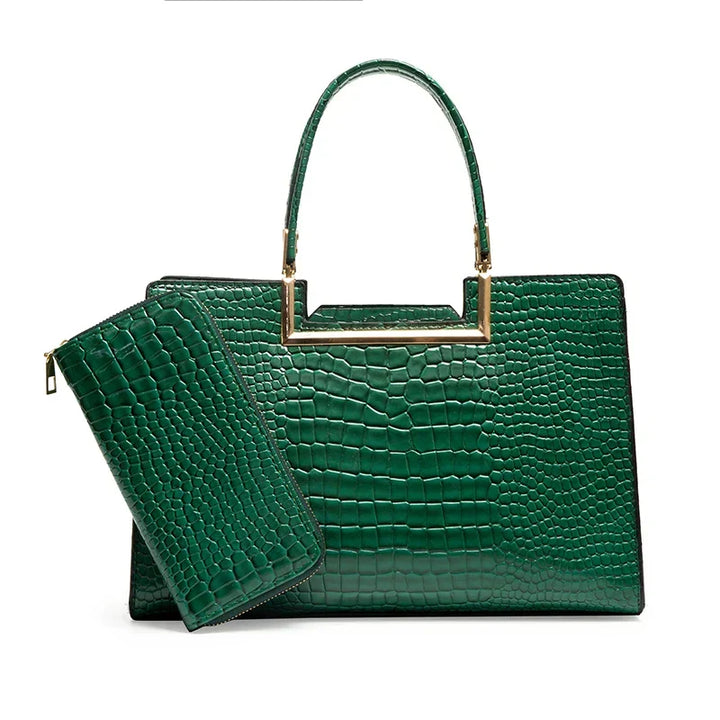 Women’s Elegant Matching Purse and Wallet Set
