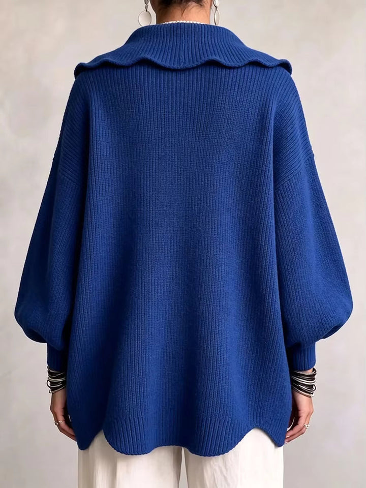 Women’s Ribbed Knit Button Front Cardigan