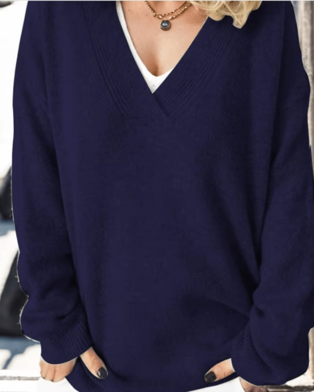 Women’s Knit Long Sleeve Pullover Sweater